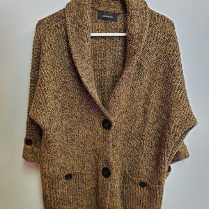 Jones New York shawl collar dolman sweater